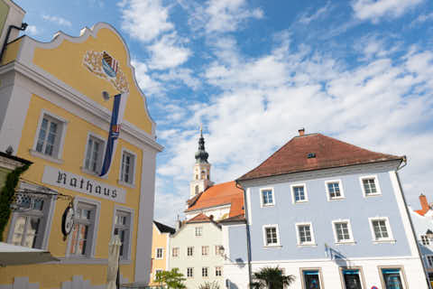 Gemeinde Schärding Bezirk Ried Rathaus (Dirschl Johann) Österreich RI